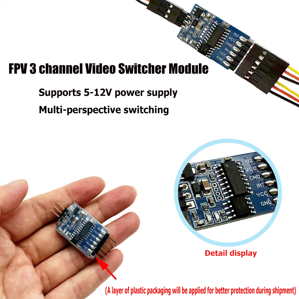 5,8G 3-Kanal-Video-Switcher-Mo – Drone Battery Bewertung und Preis