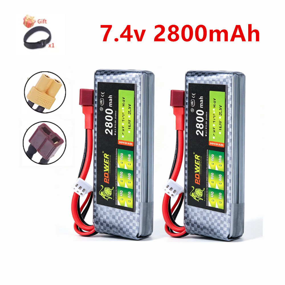 Lipo-Akku 2S 7,4V 2800mAh 40C  – Drone Battery Bewertung und Preis