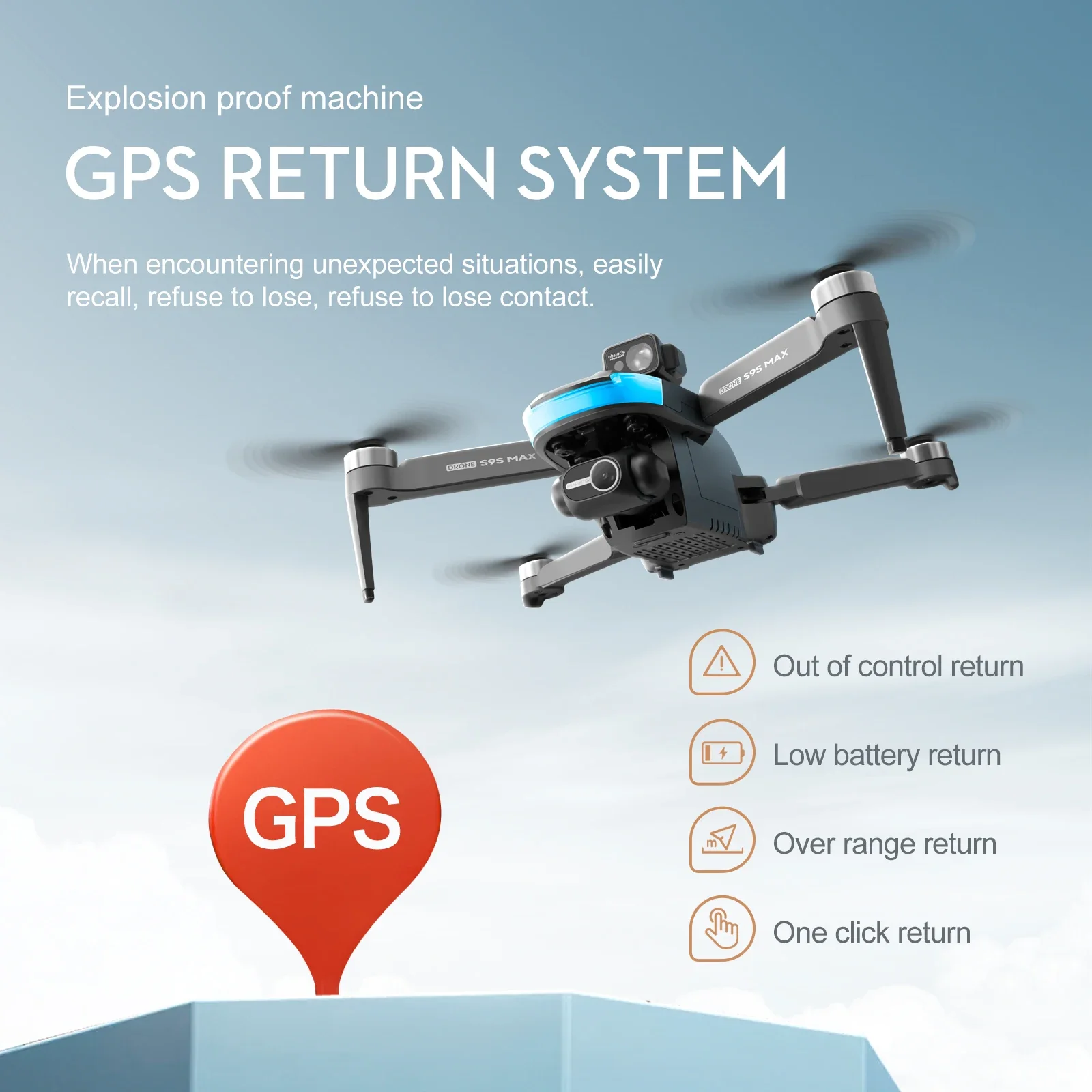 NEUE S9S MAX MINI Drone 4K 2-A – Drone Gps Mount Bewertung und Preis