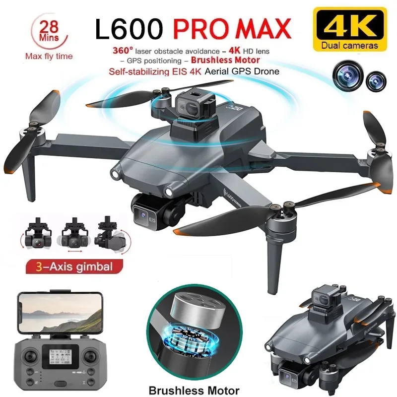 L600 PRO MAX GPS Drone Profess – Drone Gimbal Bewertung und Preis